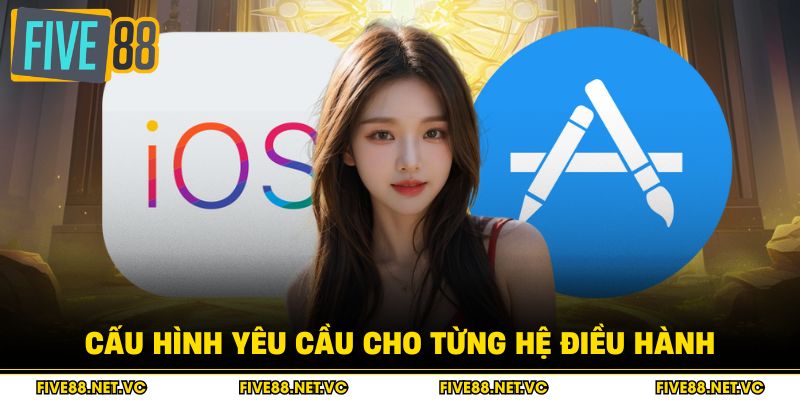 Tải App Five88 - Hướng Dẫn Cài Đặt Chi Tiết Nhất 3 Cấu hình yêu cầu cho từng hệ điều hành