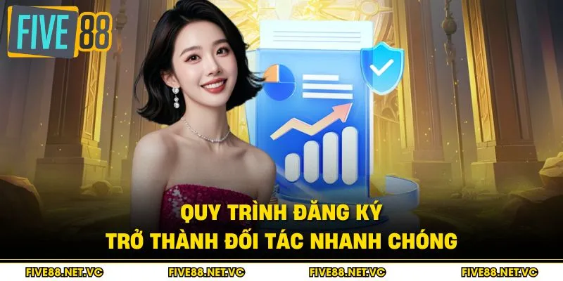 Đại Lý Five88 - Cơ Hội Kinh Doanh Hấp Dẫn 2026 2 Quy trình đăng ký trở thành đối tác nhanh chóng